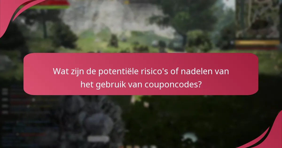 Wat zijn de voordelen van gameplay bij het gebruik van couponcodes versus het niet gebruiken ervan?