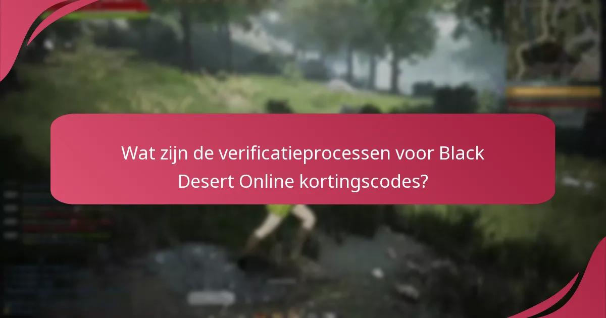 Hoe kunnen gebruikers problemen met kortingscodes in Black Desert Online oplossen?